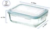Frischhaltedose aus Glas Hermetique 1000ml - 20x15x7cm - Produktbild-Vorschau 2