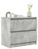 vidaXL Armoire TV gris béton 60x35x54 cm Bois composite Voir les images du produit 4