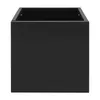 Jardinière carrée noire Cube Planteuse Boîte Intérieur Voir les images du produit 7