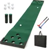COSTWAY Tappetino da golf 332 x 50 cm, putting green con 2 Anteprima dell’immagine prodotto 1