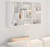 Scaffale a parete bianco lucido 85x16x52,5 cm Materiale a Anteprima dell’immagine prodotto 8
