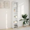 Libreria bianca 40x30x189 cm in materiale ligneo Anteprima dell’immagine prodotto 3