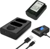 2in1 Set: Akku + USB-C Doppel Akku Dual LCD Produktbild-Vorschau 1