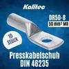 10 Stück Kalitec DR50-8 Press-Kabelschuh 50mm² M8 I Produktbild-Vorschau 2