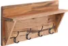 WANDGARDEROBE MIT REGAL "VINTAGE" | 60x26cm (BxH)  | Produktbild-Vorschau 1