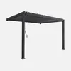 sweeek - Wand Pergola mit Lamellendach 3x4m Triomphe - Produktbild-Vorschau 1