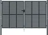 Design Möbel Gartentor Anthrazit 300x250 cm Stahl - 2024 Produktbild-Vorschau 3