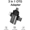 Adaptateur Yesido 3-en-1 USB-A vers USB-C/Micro Voir les images du produit 4
