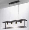 Pendelleuchte - Schwarz - Metall - H 172 cm Produktbild-Vorschau 2