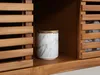 Waschbeckenunterschrank hängend - Akazienholz - 90 cm - Produktbild-Vorschau 5