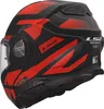 LS2 FF901 ADVANT X NOVA Klapphelm matt schwarz-rot XXL Produktbild-Vorschau 5