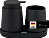 eluno Set d'accessoires pour la salle de bain TESERO 3pcs. Voir les images du produit 1