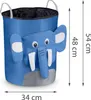 Kôš na hračky Nukido - modrý slon Náhľad obrázku produktu 10