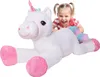 TE-Trend Kuscheltier Einhorn 120cm XXL Regenbogen Produktbild-Vorschau 1