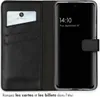 Selencia Bibliothèque en cuir véritable pour le Samsung Voir les images du produit 3