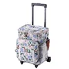 Kühltaschen-Trolley mit Teleskopgriff und Rädern - Weiße Produktbild-Vorschau 3