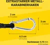 PRETEX 6 Expander mit Karabiner Haken- 3 Verschiedene Produktbild-Vorschau 3