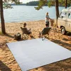 Tapiso Teppich IBIZA Outdoor Weiß Grau Picnic Garten Náhled obrázku produktu 2