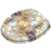 A toilet seat with a marble pattern. Náhľad obrázku produktu