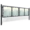 The Living Store Zauntor (Einzeltor) Schwarz 300x150 cm Produktbild-Vorschau 3