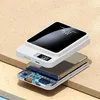A disassembled power bank is shown on a textured surface. Produktbild-Vorschau