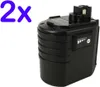 2 x PowerSmart 3Ah batterie pour SPIT 327 Voir les images du produit 1