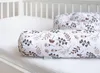 400 cm Nestchenschlange BRAUN BLUMENWIESE  Baumwolle Produktbild-Vorschau 1