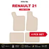 DURBAN Beige Velours-Fußmatten-Set für Renault 21 Limousine Produktbild-Vorschau 17