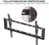 A black TV wall mount is shown against a white background, with a magnified inset showing a detail of the mount's construction. Náhled obrázku produktu