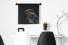 MuchoWow® Wandteppich Wandbehang Eisvogel - Vogel - Grün Produktbild-Vorschau 3