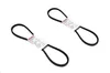 Two black drive belts are shown on a white background. Produktbild-Vorschau