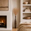 Leewadee Hohe Bodenvase 85 cm aus Mangoholz in braun Produktbild-Vorschau 10
