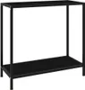 vidaXL Konsolentisch Schwarz 80x35x75 cm Hartglas -  Produktbild-Vorschau 9