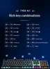 Kabelgebundenes Gaming-Tastatur und Maus-Set 20 Produktbild-Vorschau 7
