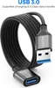 deleyCON 0,5m USB 3.0 Verlängerungskabel 5Gbps Verlängerung Produktbild-Vorschau 2