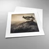 Poster - Poster ohne Rahmen - Alt Kiefer Berge - 30x30 cm - Produktbild-Vorschau 3