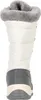 A back view of a white and gray winter boot. Produktbild-Vorschau