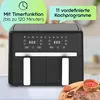 Premium Dual-Zone Heissluftfritteuse, Doppelkorb, 2x 4,5 l, Produktbild-Vorschau 5