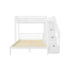 Flieks Lit superposé 90x200/140x200cm avec armoire, lit Voir les images du produit 9