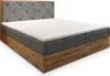 Masseno Boxspringbett FOSCO 180x200 cm Komplett-Set mit Produktbild-Vorschau 2