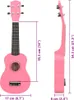 vidaXL Sopránové ukulele sada s taškou pre deti Pink 21" Náhľad obrázku produktu 7