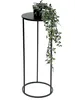 DanDiBo Flower Stool Metal Black Round 70 cm Flower Stand Náhled obrázku produktu 1