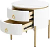 Tavolino Sweiko, tavolino con cassetti con superficie Anteprima dell’immagine prodotto 20