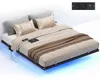 VASAGLE Bettgestell 180 x 200 cm mit LED-Beleuchtung, Produktbild-Vorschau 1