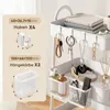 Sekey Rollwagen Küche 30 cm Breit Servierwagen Metall mit Produktbild-Vorschau 7