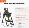 Inverzní stůl VEVOR, nosnost 136 kg, multifunkční trenažér Náhled obrázku produktu 7