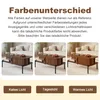 Table basse Merax avec portes coulissantes et pieds en Voir les images du produit 9