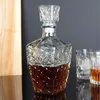 Elegante caraffa quadrata con tappo in sughero per bevande Anteprima dell’immagine prodotto 9