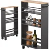 KESPER Chariot de niche gris - 50x15x79cm - Panneau de Voir les images du produit 6