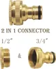 Messing Hahnanschlussstš¹ck fš¹r 1/2" & 3/4" Wasserh?hne, Produktbild-Vorschau 2
